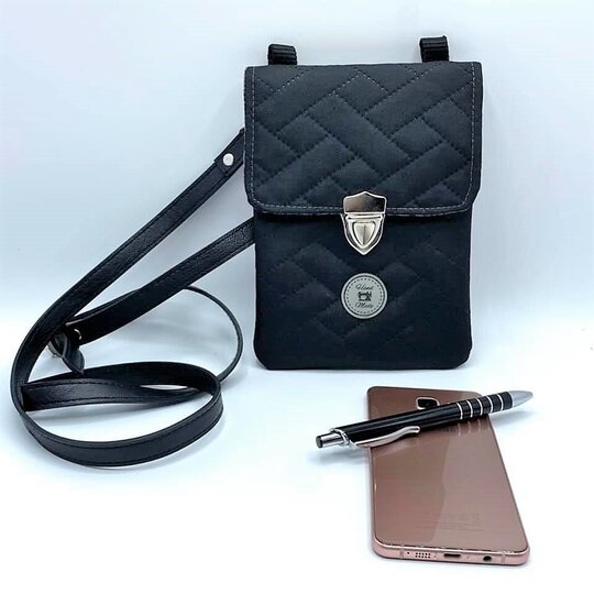 Flacher Walter - Eine Handytasche mit Platz - digitale Nähanleitung + SM