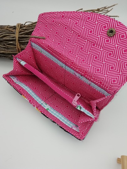 Portemonnaie Raja digitale Nähanleitung und SM - E-Book PDF