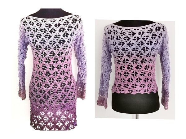 1-Bobbel-Pullover oder Kleid Serpidano