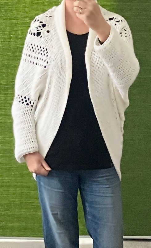 Seelenwärmer Granny, der nicht von der Schulter rutscht - Häkelanleitung - Bild 4