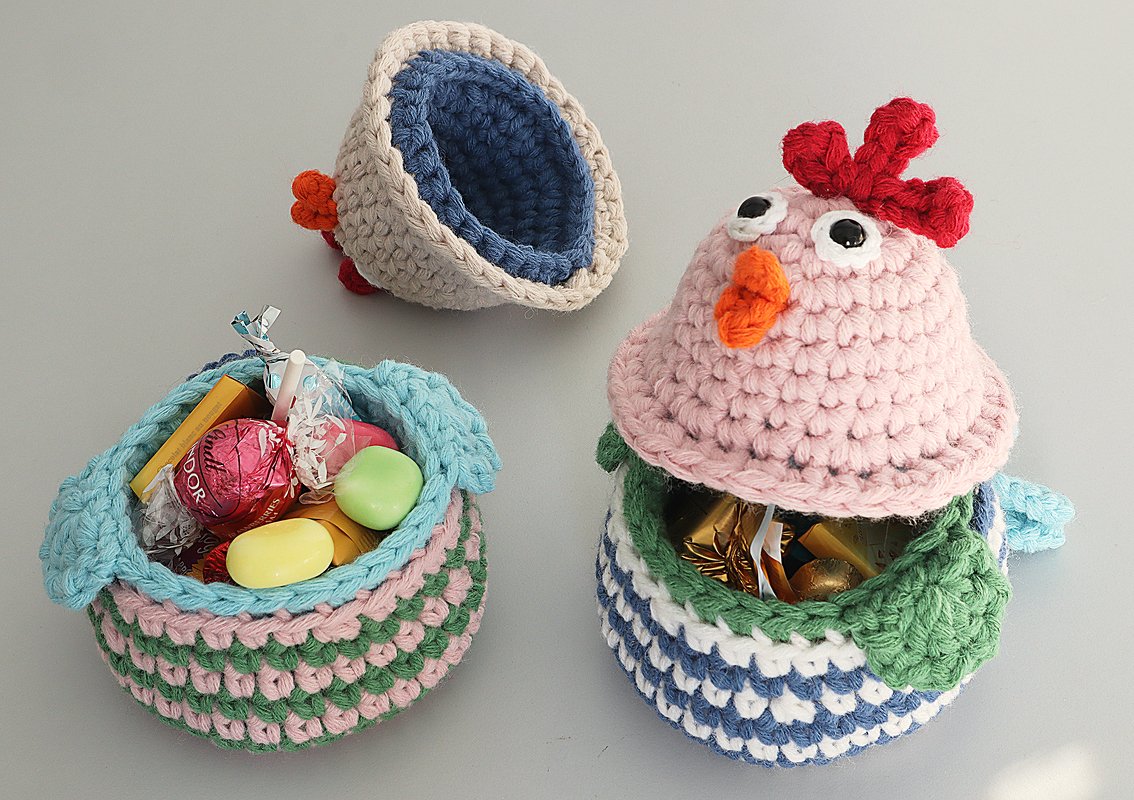 "Gertrude" The Fillable Hen - Crochet Pattern - Image 9