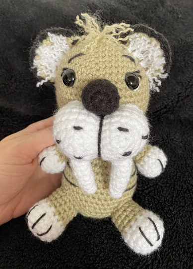 Säbelzahntiger Milo und Donna Häkelanleitung