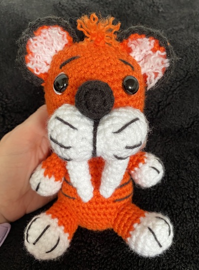 Säbelzahntiger Milo und Donna Häkelanleitung