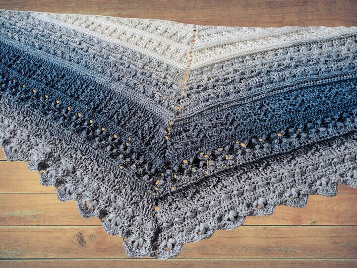 Osidian Flach - Extra breites, kuschelig warmes Schaltuch Schal