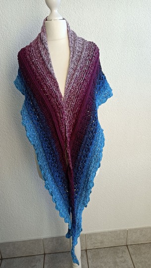 Osidian Flach - Extra breites, kuschelig warmes Schaltuch Schal