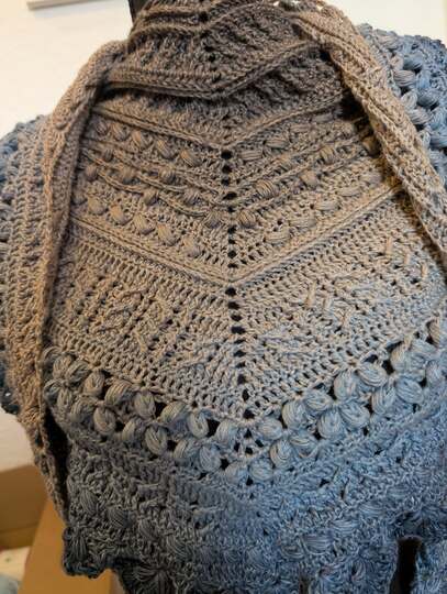 Osidian Flach - Extra breites, kuschelig warmes Schaltuch Schal