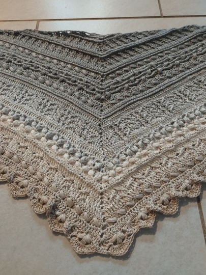 Osidian Flach - Extra breites, kuschelig warmes Schaltuch Schal