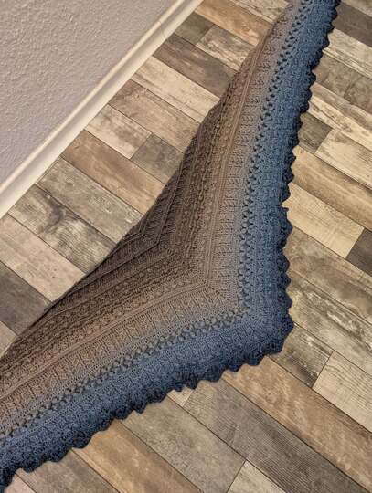 Osidian Flach - Extra breites, kuschelig warmes Schaltuch Schal