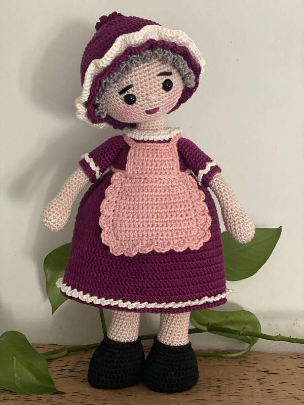 Grandma Crochet Doll Pattern