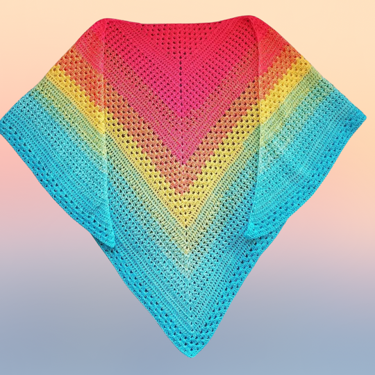 Häkelanleitung Dreieckstuch "Calor Classic"