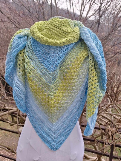 Häkelanleitung Dreieckstuch "Calor Classic"