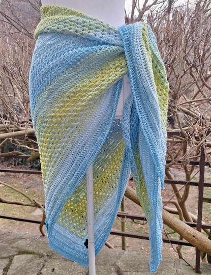 Häkelanleitung Dreieckstuch "Calor Classic"