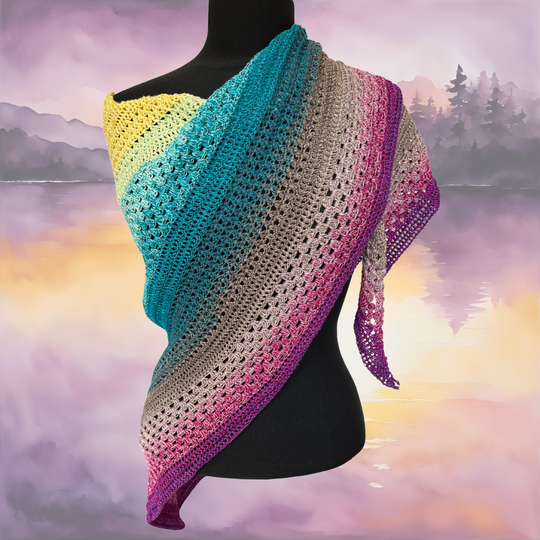 Häkelanleitung Dreieckstuch "Calor Classic"