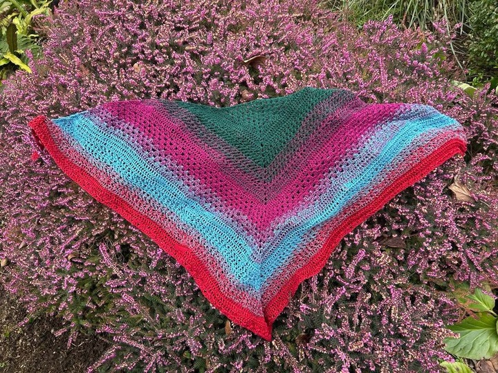 Häkelanleitung Dreieckstuch "Calor Classic"