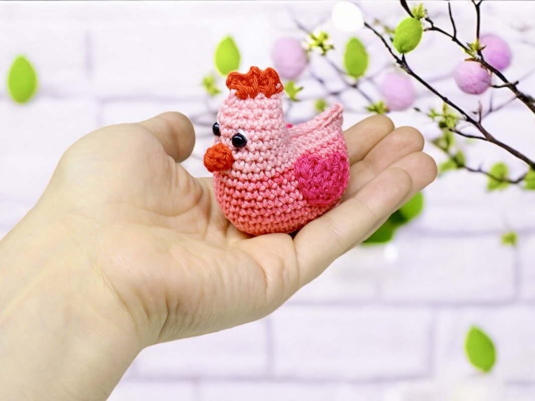 Süßes Häkel-Hühnchen ''Baby Chickon'' - Häkelanleitung - Bild 4