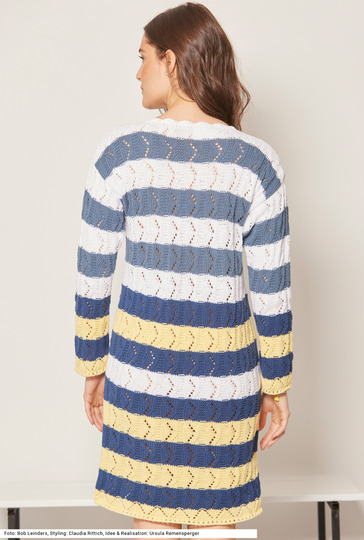 Kleid mit Ajourmuster