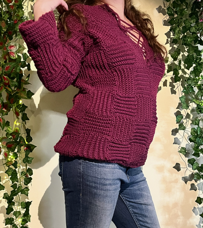 Crochet Pattern Sweater "Pixel Perfect" - Image 7