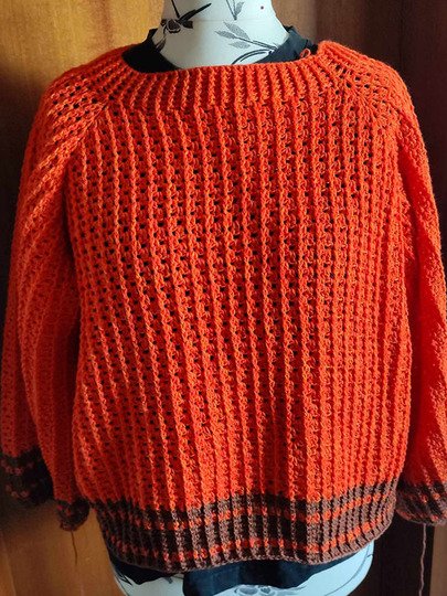 Häkelanleitung RVO Pullover Smilla