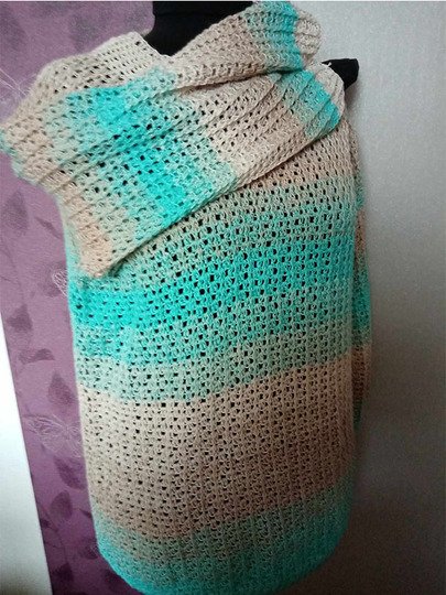 Häkelanleitung RVO Pullover Smilla