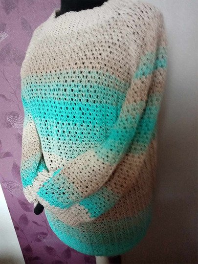 Häkelanleitung RVO Pullover Smilla