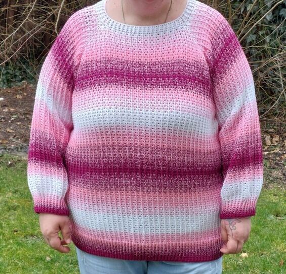 Häkelanleitung RVO Pullover Smilla