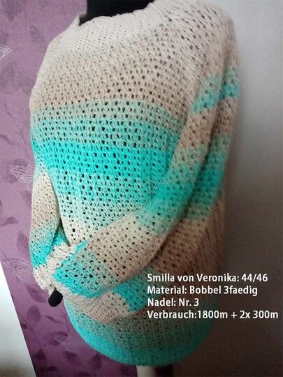 Häkelanleitung RVO Pullover Smilla