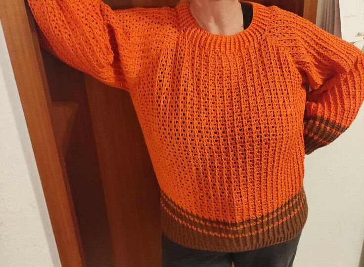 Häkelanleitung RVO Pullover Smilla