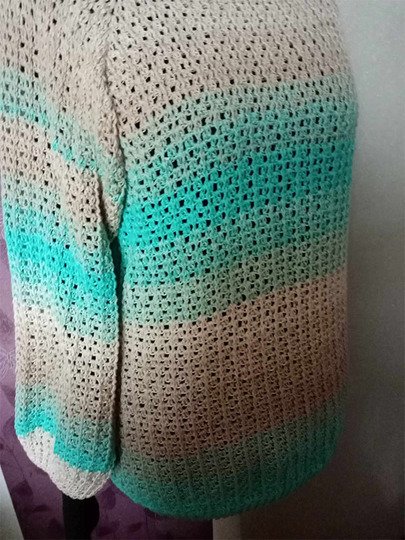 Häkelanleitung RVO Pullover Smilla