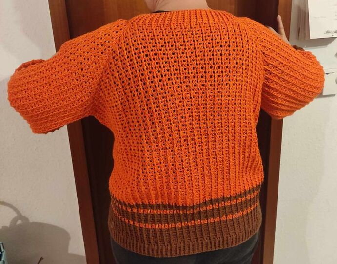 Häkelanleitung RVO Pullover Smilla