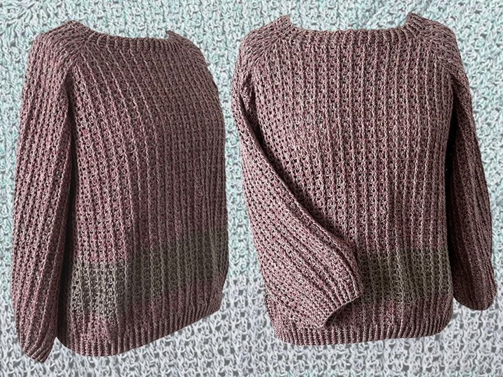 Häkelanleitung RVO Pullover Smilla