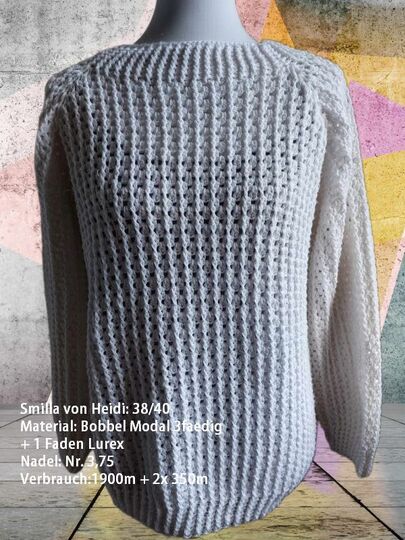 Häkelanleitung RVO Pullover Smilla