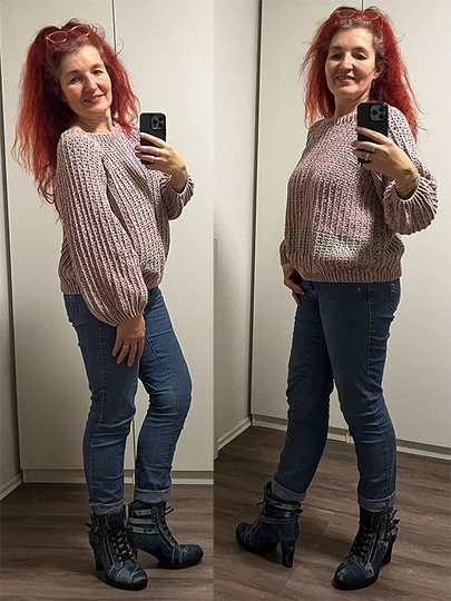 Häkelanleitung RVO Pullover Smilla