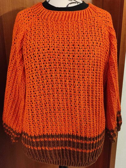 Häkelanleitung RVO Pullover Smilla