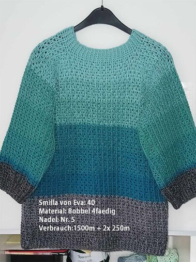 Häkelanleitung RVO Pullover Smilla