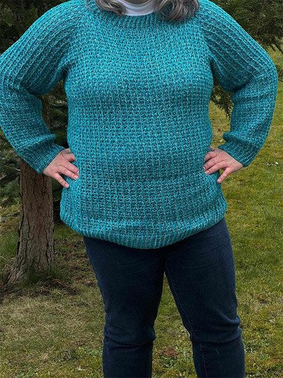 Häkelanleitung RVO Pullover Smilla