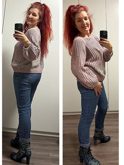 Häkelanleitung RVO Pullover Smilla