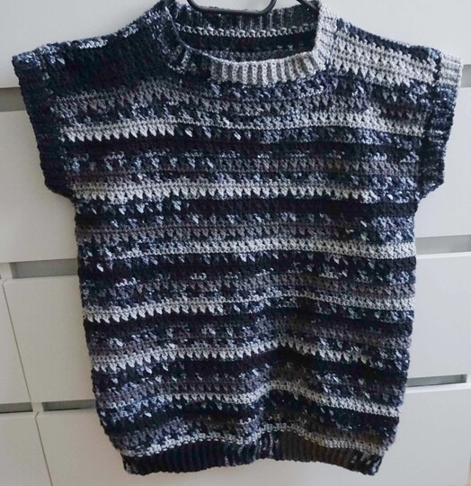 Crochet Pattern Unique Slipover...