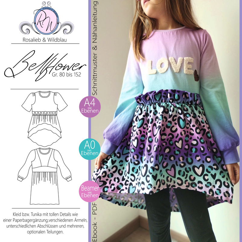 E-Book Bellflower Gr. 80 bis 152