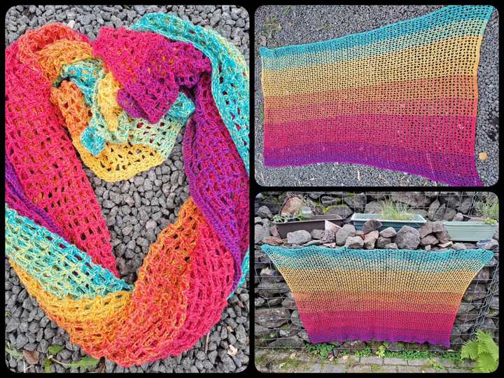 Häkelanleitung - Stola / Schal "Arioso"