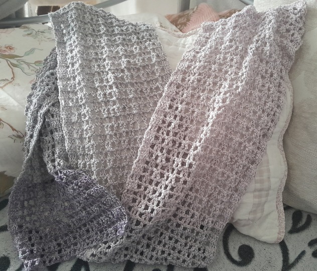 Häkelanleitung - Stola / Schal "Arioso"