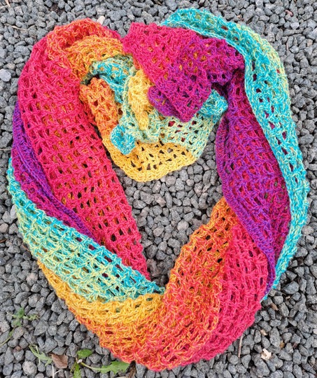 Häkelanleitung - Stola / Schal "Arioso"