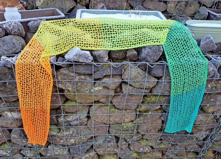 Häkelanleitung - Stola / Schal "Arioso"