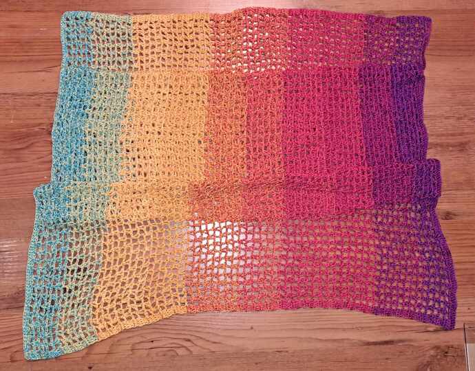 Häkelanleitung - Stola / Schal "Arioso"