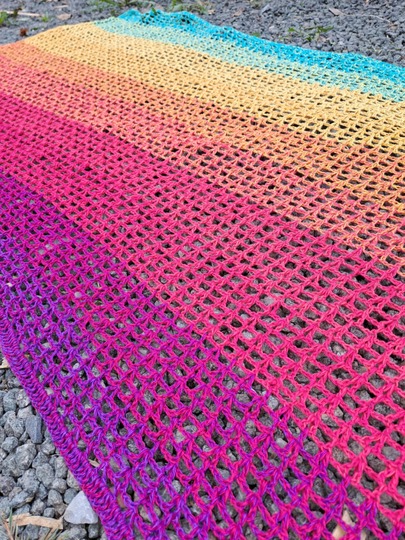 Häkelanleitung - Stola / Schal "Arioso"