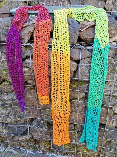 Häkelanleitung - Stola / Schal "Arioso"