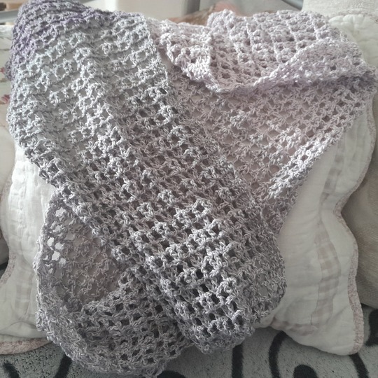 Häkelanleitung - Stola / Schal "Arioso"