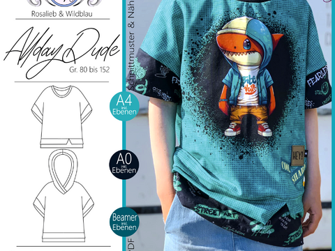 E-Book AlldayDude Gr. 80 bis 152