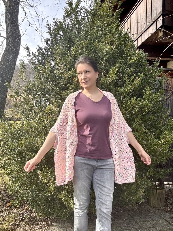 Strickanleitung | Legere Frühlings-Jacke DRÜBERWERF - Bild 3