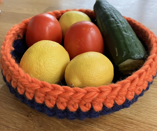 Kleine Körbe für allerlei  Zwecke - Häkelanleitung