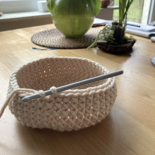 Kleine Körbe für allerlei  Zwecke - Häkelanleitung